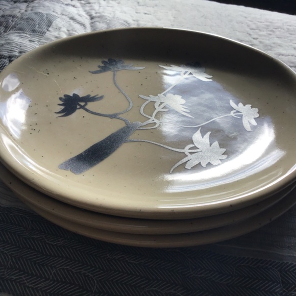 THE METROPOLITAN MUSEUM OF ART SET OF FOUR JAPANESE PINE TREE 8,5 INCH PLATES - Picture 8 of 9